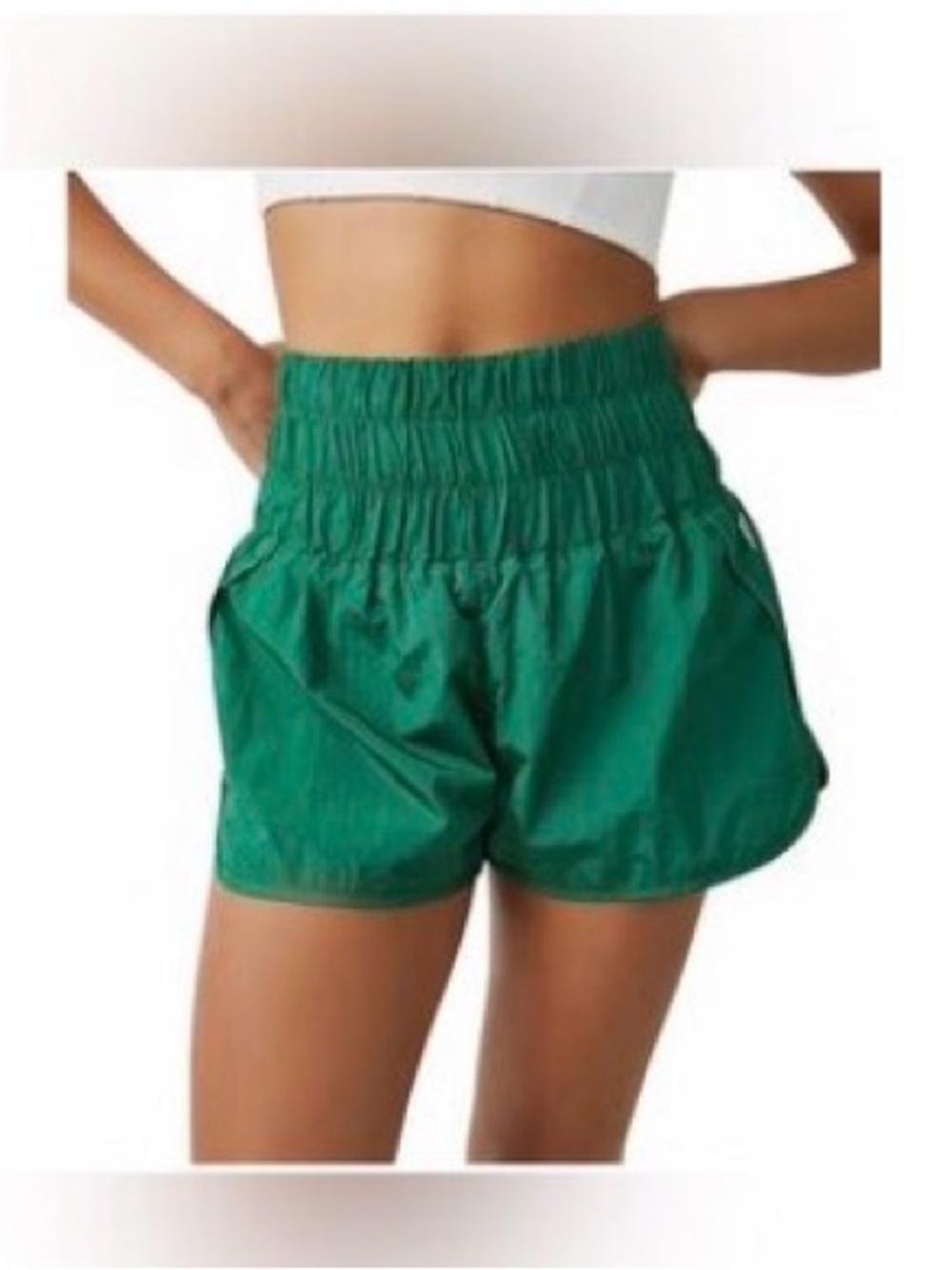 FP Movement The Way Home High Waisted Shorts with Elastic Waistband